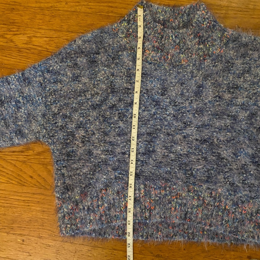 Free People Stardust pullover in Blueberry XS - Picture 9 of 9
